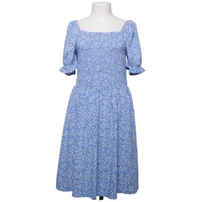 Kjole (Blå, Hvid) fra Seaside Polyester