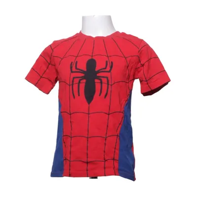 T-shirt (Rood, Blauw, Zwart) van H&M x Marvel Katoen
