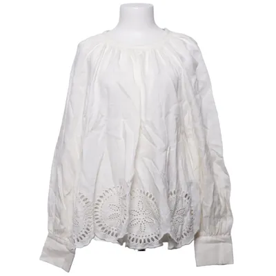Blouse (White) from & Other Stories Cotton, Linen