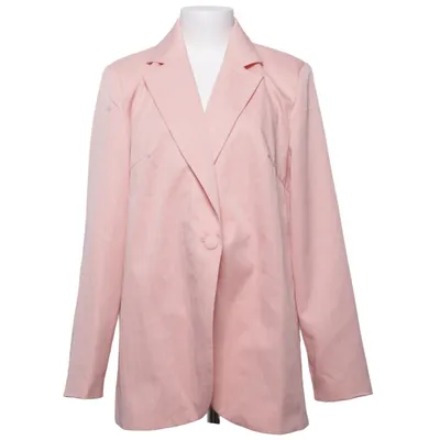 Blazer (Pink) from Boohoo Polyester
