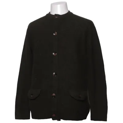 Cardigan (Green) from Bertoni Polyamide, Wool