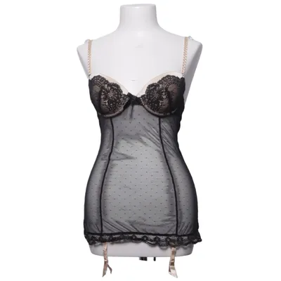 Negligee (Black, Beige) from After Eden Elastane, Polyamide