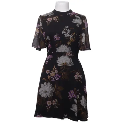 Jurk (Zwart, Meerkleurig) van Warehouse Polyester