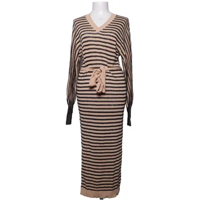 Maxi dress (Beige, Black) from Peppercorn Linen, Polyamide, Viscose