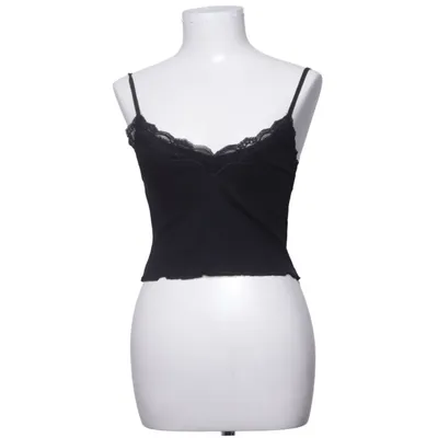 Crop top (Sort) fra Clockhouse Bomuld, Elastan