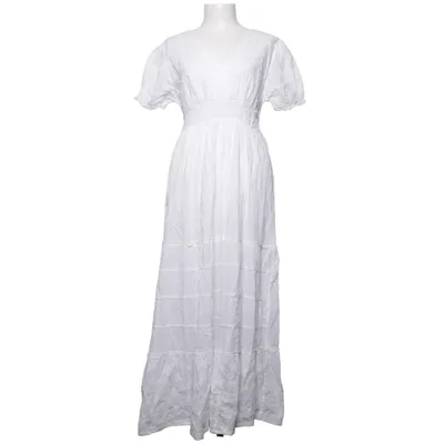 Maxi dress (White) from Corte Hindu Cotton