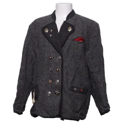Veste (Gris) de H. Moser Coton, Polyester