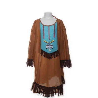 Maskeradkläder (Brun, Blå, Röd) Polyester