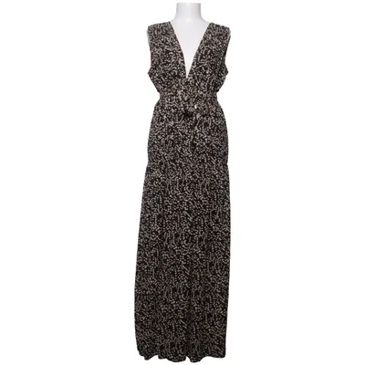 Maxi dress (Black, Multicolored) from Belcci Polyester