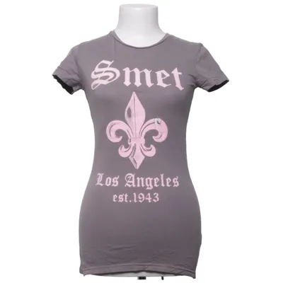 T-shirt (Grå, Rosa) från Smet Bomull