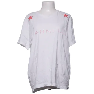 T-shirt (Hvid, Rød) fra Anni Lu Bomuld