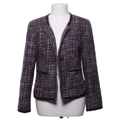 Blazer (Purple, Black, White) from Joy of Love Polyester, Wool