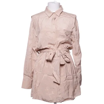 Skjortklänning (Beige) från Dilvin Basic Lyocell, Polyester