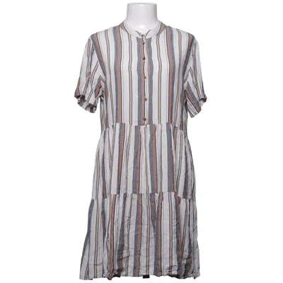 Kjole (Hvid, Blå, Brun) fra Vanting Viscose