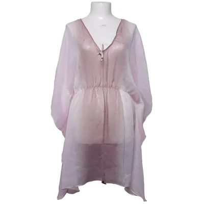 Beach dress (Pink, Gray, White) from Corte Hindu Polyester