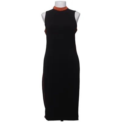 Dress (Black, Orange) from Deep Polyester