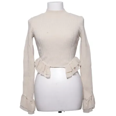 Sweater (Beige) from Zara Elastane, Polyamide, Viscose