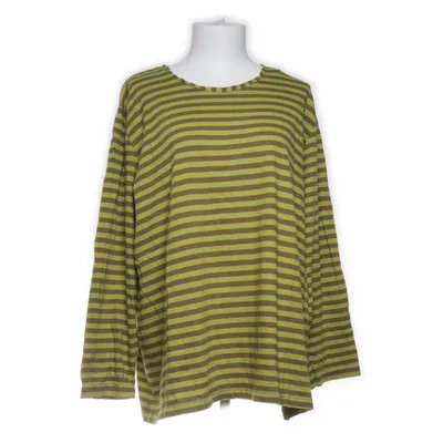 Långärmad t-shirt (Grön, Brun) från Gudrun Sjödén Ekologisk bomull