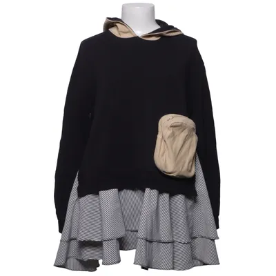 Sweat à capuche (Noir, Gris, Beige) de Essence Coton, Élasthane, Polyester