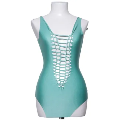Maillot de bain une pièce (Vert) de Anamaria Couture Élasthane, Polyamide