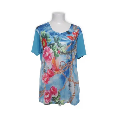 T-shirt (Blauw, Meerkleurig) van Beauty Women Polyester, Viscose