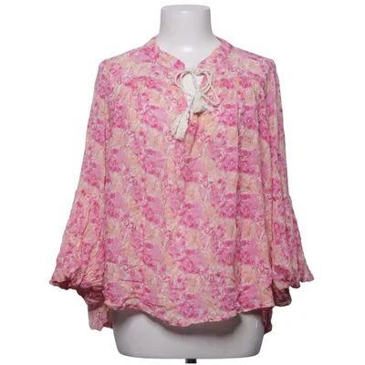 Bluse (Pink, Gul, Flerfarvet) fra Cat & Co Viscose