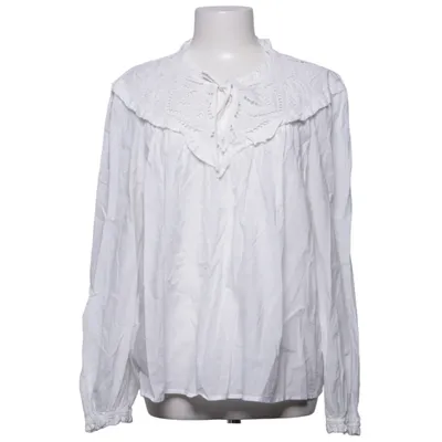 Bluse (Weiß) von H&M Baumwolle
