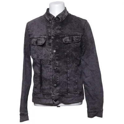 Veste en jean (Gris) de Lee Coton, Élasthane