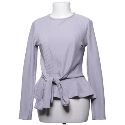 Peplum top (Gray) from Lost Ink Elastane, Polyester