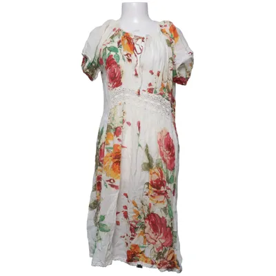 Robe (Blanc, Multicolore) de TurQuoise Coton