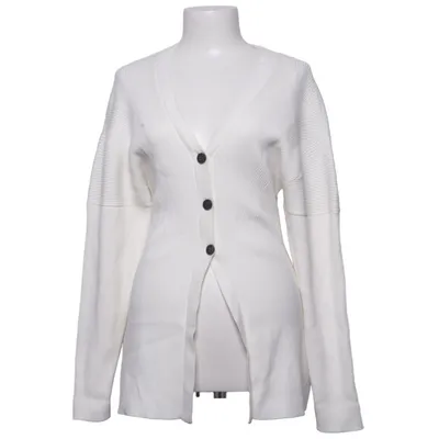 Cardigan (Blanc) de H&M Trend Élasthane, Polyamide, Polyester, Viscose