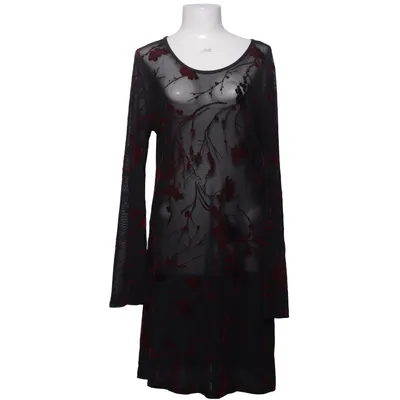 Jurk (Zwart, Rood) van Jawbreaker Elastaan, Polyamide, Polyester