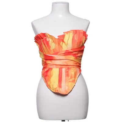 Tubtopp (Orange, Gul, Röd) från PrettyLittleThing Elastan, Polyester