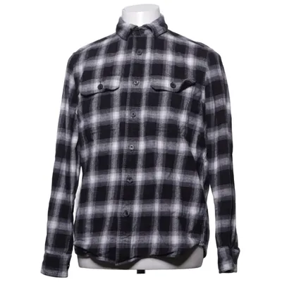 Flannel shirt (Black, White) from Curated Cotton