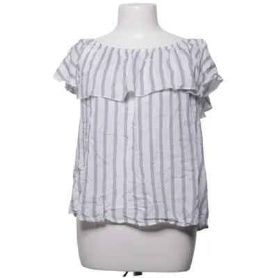 Top (White, Blue) from Holly's Viscose