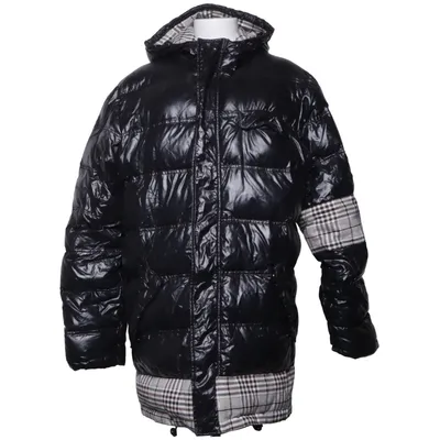 Dunfrakke (Sort, Flerfarvet) fra White Bertoni Dun, Fjer, Polyamid, Polyester