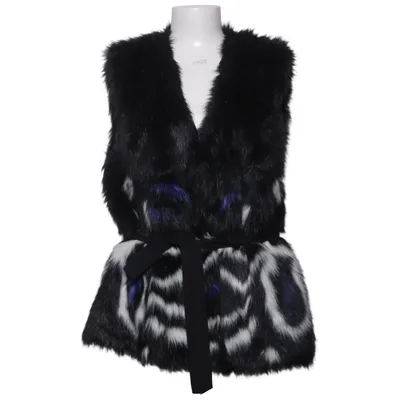 Outer vest (Black, White, Blue) from Pia Rossini Acrylic, Polyester