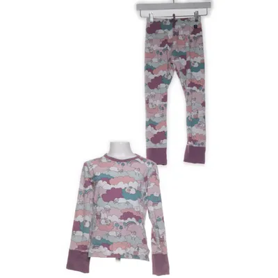 Pyjamasz (Flerfarvet) fra Polarn O. Pyret Elastan, Økologisk bomuld