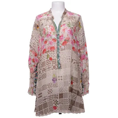 Tunika (Beige, Flerfarvet) fra Johnny Was Cupro, Polyester