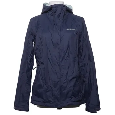 Regnjakke (Blå, Grøn) fra Columbia Polyamid, Polyester