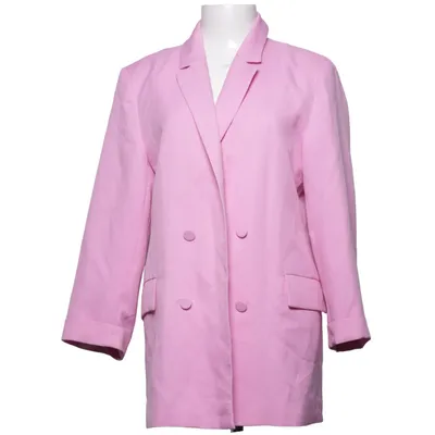 Blazer (Pink) from Stradivarius Polyester