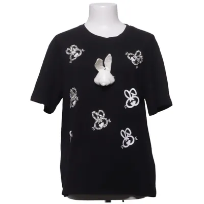 T-shirt (Noir, Blanc) de Evis Coton, Élasthane