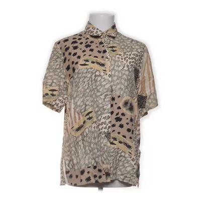 Kortärmad skjorta (Beige, Flerfärgad) från Gläser Viskos