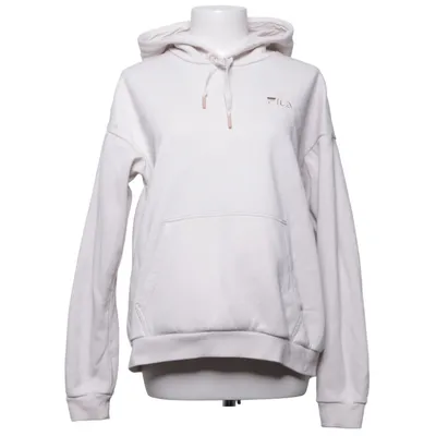 Hoodie (White) from Fila Cotton, Polyester