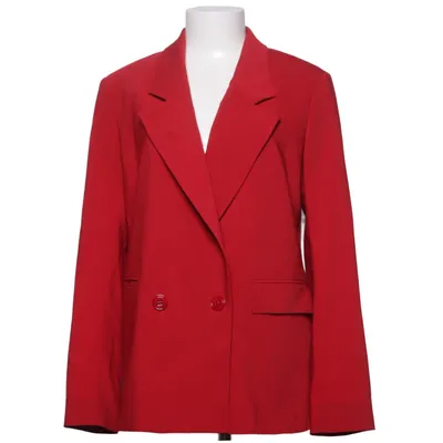 Blazer (Rouge) de Dorothee Schumacher Élasthane, Laine