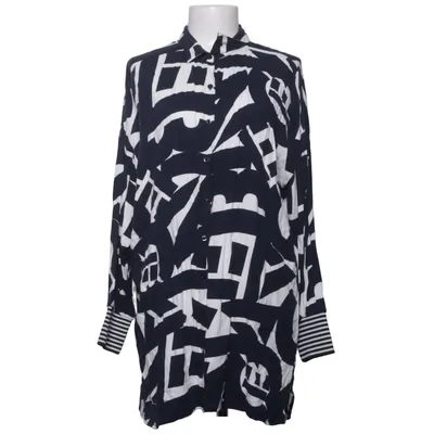 Chemise (Bleu, Blanc) de Gina Benotti Viscose
