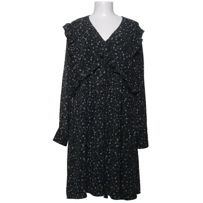 Jurk (Zwart, Meerkleurig) van Second Script Polyester