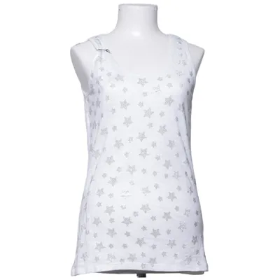 Linne (Vit, Silverfärgad) från Margittes Polyester, Återvunnen bomull