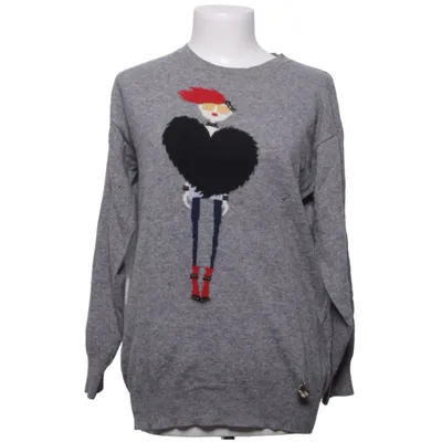 Pull-over (Gris, Multicolore) de Love Moschino Polyamide, Viscose, Laine