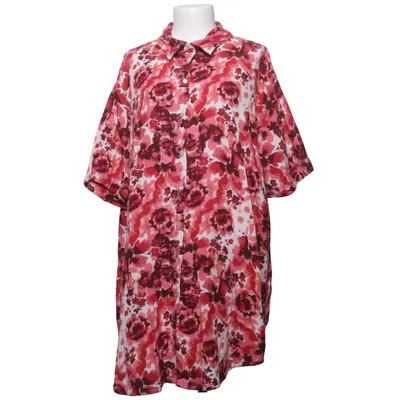 Dress (Red, Pink, White) from Zizzi Cotton